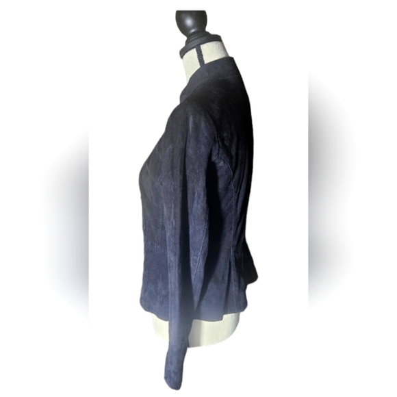 LRL Suede Military Blazer - Picture 2 of 9